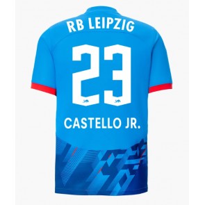 RB Leipzig Castello Lukeba #23 Rezervni Dres 2023-24 Kratak Rukavima